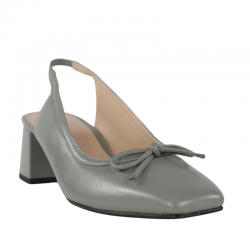 Zapatos de salón grises de...
