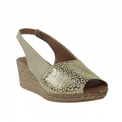 Zapatos destalonados beige...