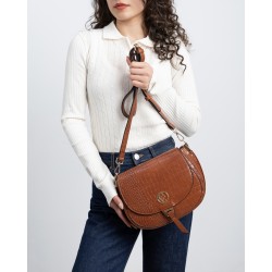 Carmela bolso camel grabado...