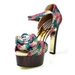 sandalia multicolor de rafia.32