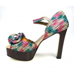 sandalia multicolor de rafia.32