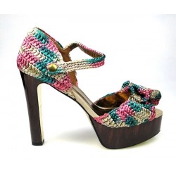 sandalia multicolor de rafia.32