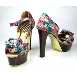 sandalia multicolor de rafia.32
